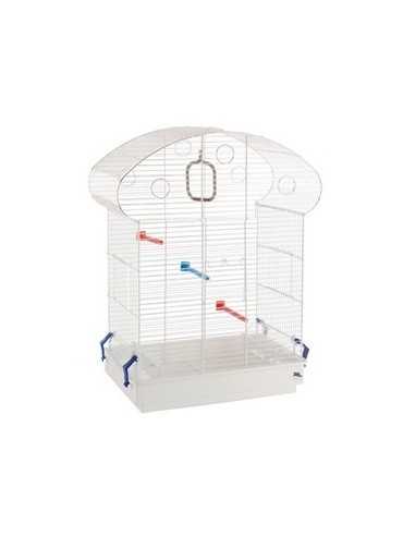 Cage avec plafond voûté et 2 sommets arrondis