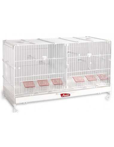 cage 60cm blanche Pedro