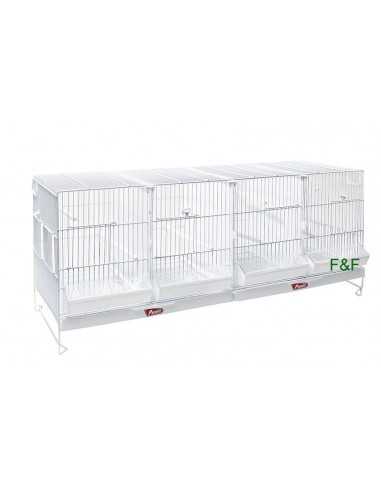 Cage 1 meter White Pedros