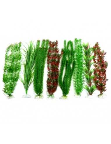 Assorted plastic plant 40cm Boyu