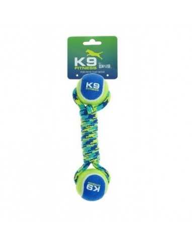 K9 Lanyard com duas bolas de tênis Zeus