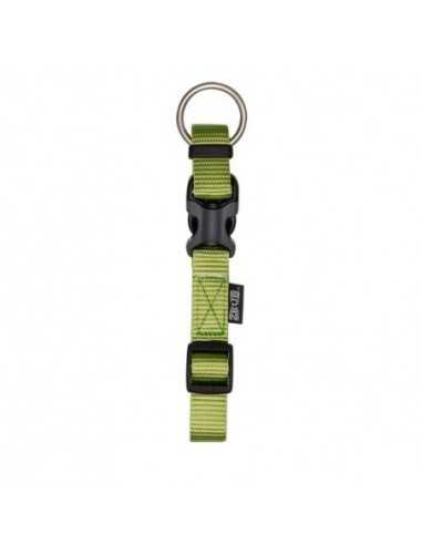 Collier Naylon Lisse vert pistache Zeus