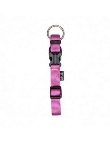 Collier Naylon Lisse rose Zeus