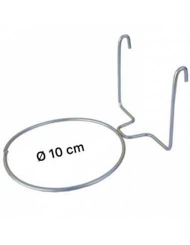 Nistgestell aus verzinktem Eisen V (10 cm)