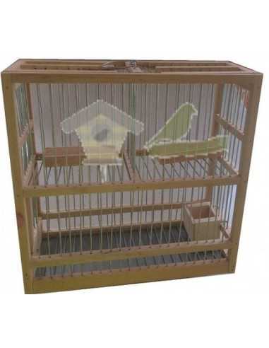 Wooden birdcage trap