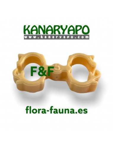 Bracciale a doppia gamba intrecciata Kanaryapo  N 5