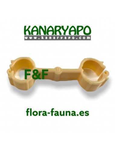 Bracciale a doppia gamba intrecciata Kanaryapo  N 9