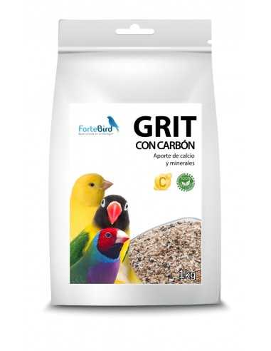 Grain au charbon 1kg Fortebird