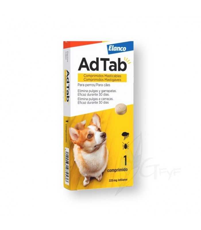 Ad Tab Antiparasitaire pour chiens de 5,50 à 11 kg