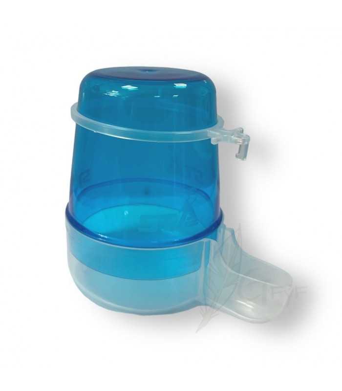 Abreuvoir pour oiseaux Lucca Junior C023 TA Transparent/Azul 300cc STA