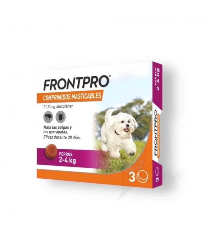 Frontpro antiparassitario per cani da 2 a 4 kg (COMPRESSE MASTICABILI)