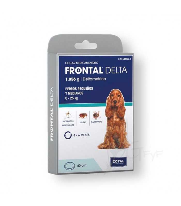 Collare antiparassitario Delta frontale 60 cm ZOTAL