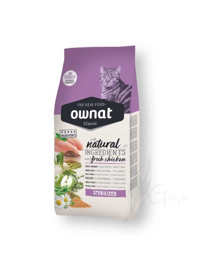 OWNAT CLASSIC STERILIZED CAT