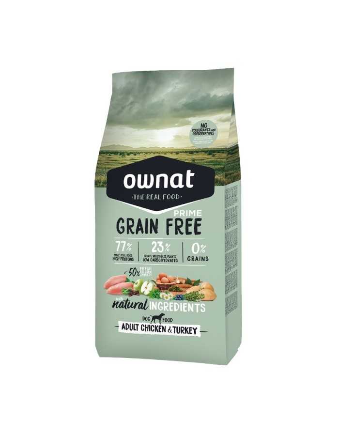 OWNAT PRIME Grain Free Adult Chiken & Turkey