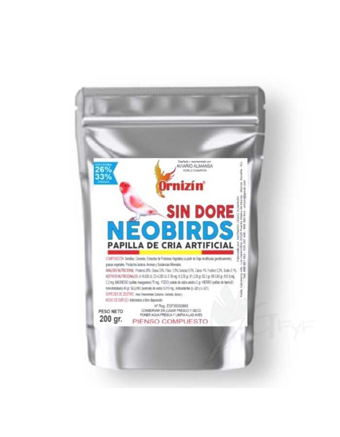 Porridge di NeoBirds per l'allevamento senza Dore Ornizin