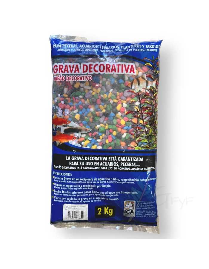 Decorative gravel assorted 7mm ICA