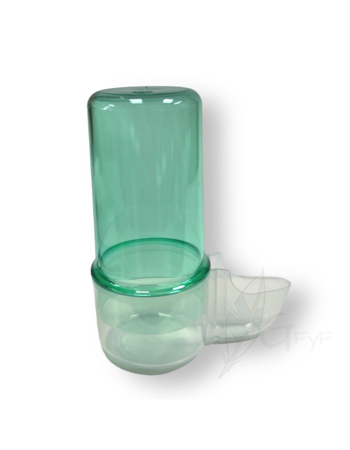 ABREUVOIR LEIRA vert/TRANSPARENT 80CC. IDIA