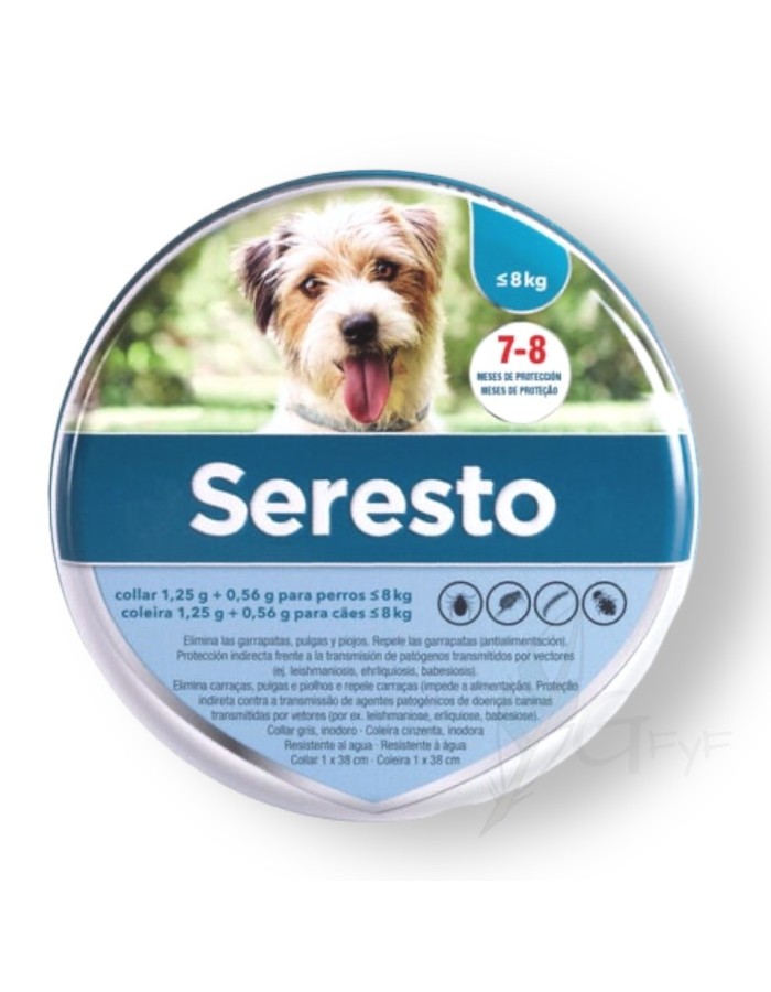 Seresto collar perro menos 8kg Elanco